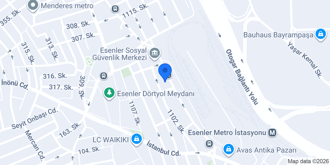 Çiçek Evim İstanbul konumu