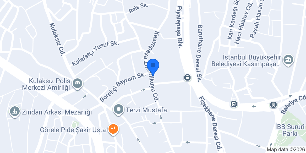 Beyoglu 4 Nolu ASM konumu