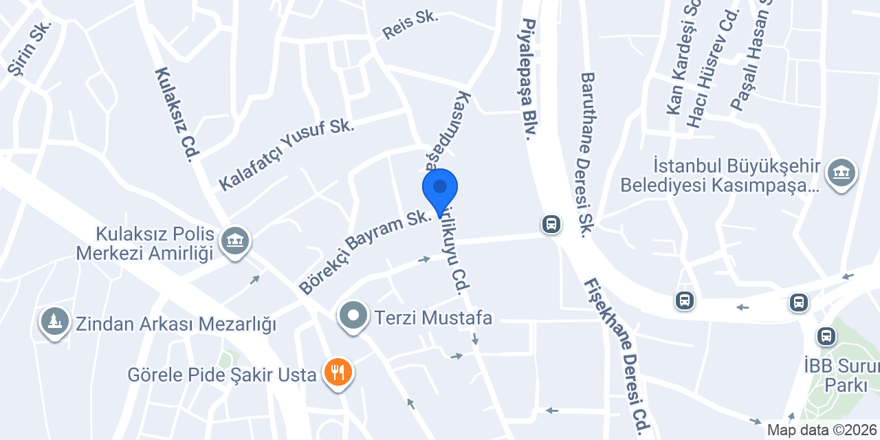 Zent Eczanesi konumu