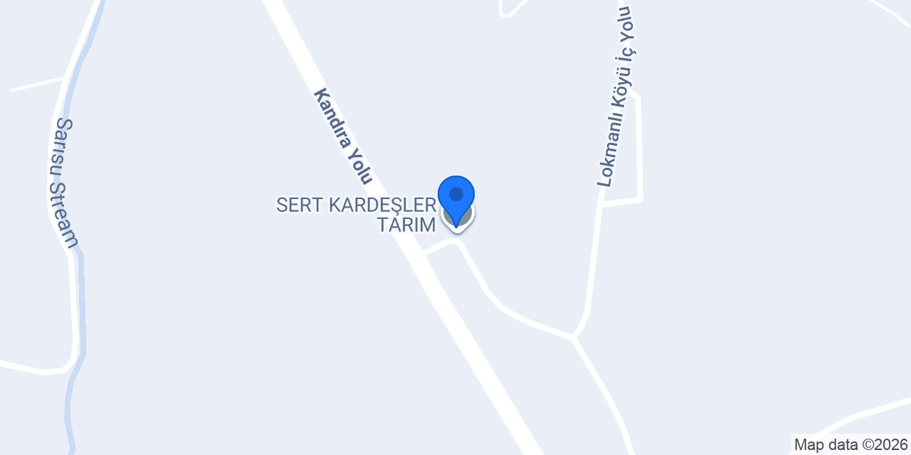 SERT KARDEŞLER TARIM konumu