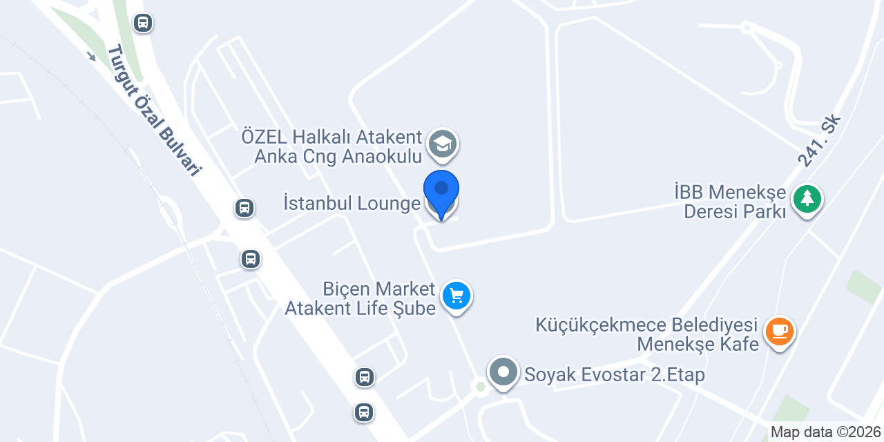 İstanbul Lounge konumu
