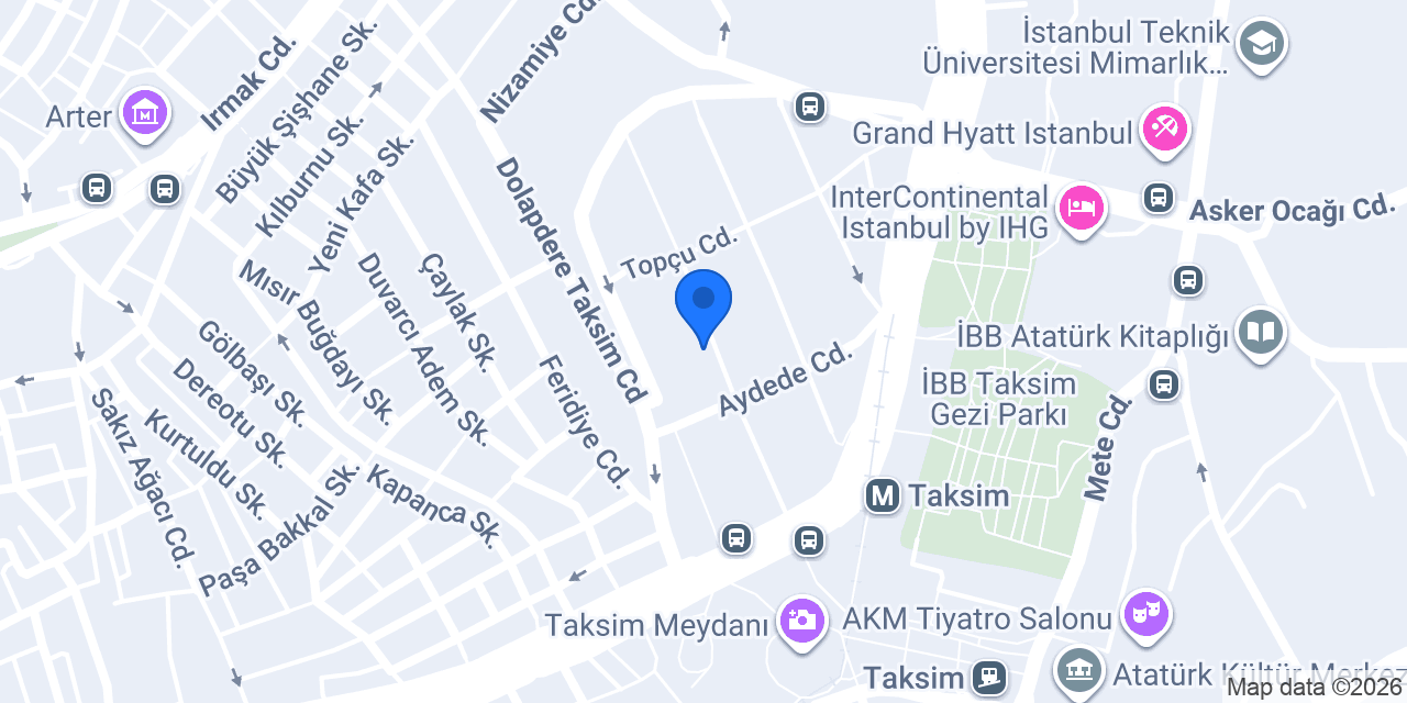 Yıldız & Arar Hukuk Bürosu konumu