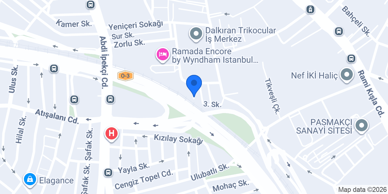 Oses Çiğ Köfte konumu