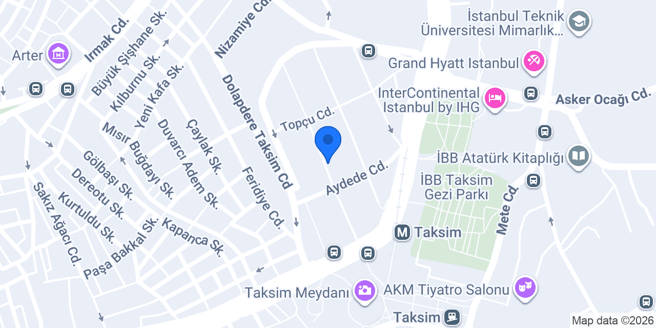 Uçkun Aktaş Öksüm Hukuk Bürosu konumu