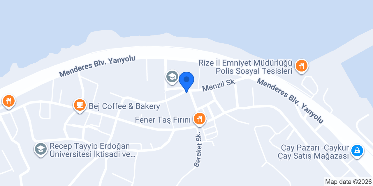 Fener Garage konumu