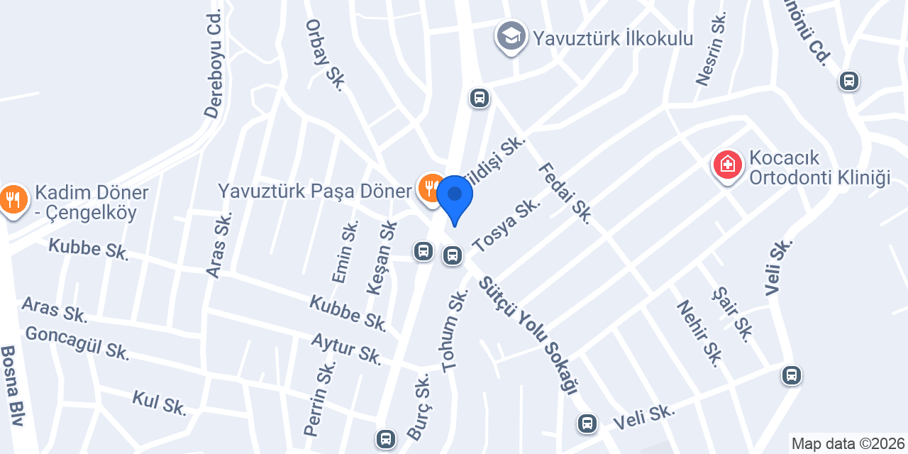 Burger patso konumu