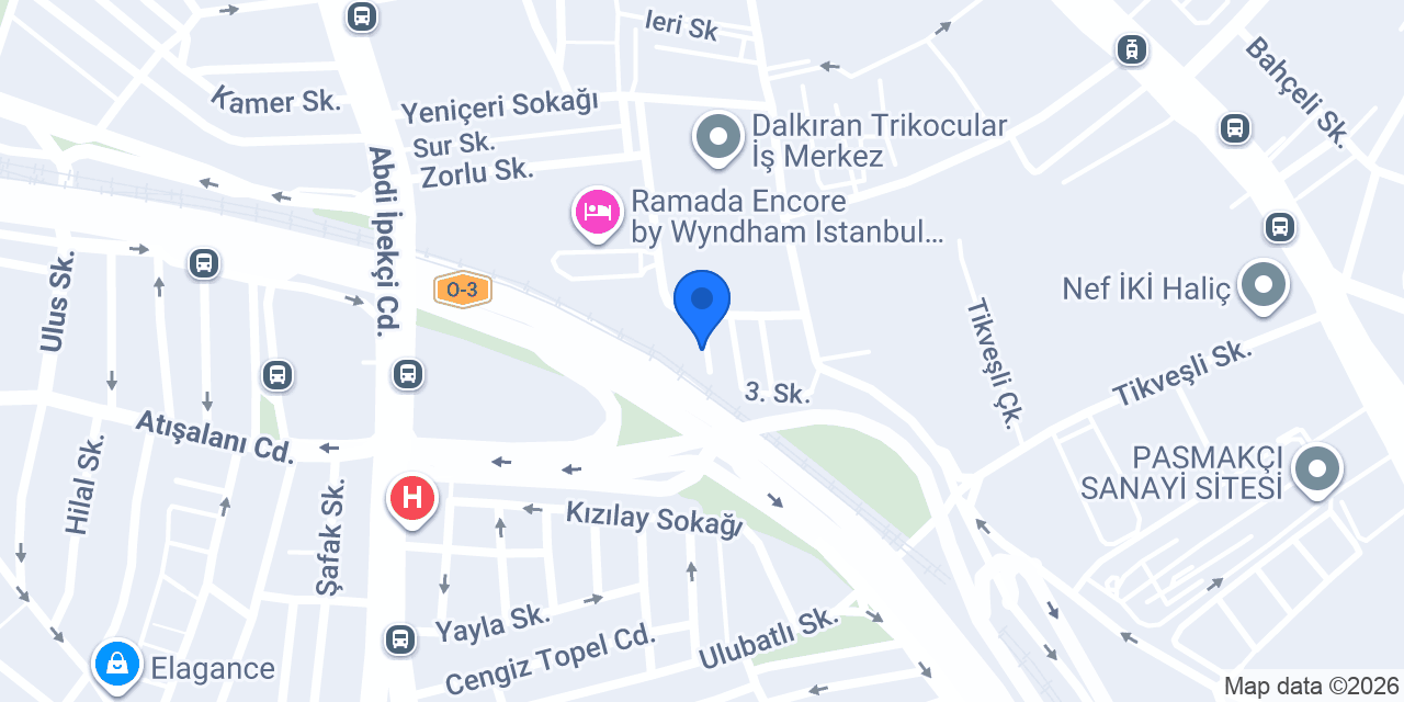 ECF TRİKO YIKAMA konumu
