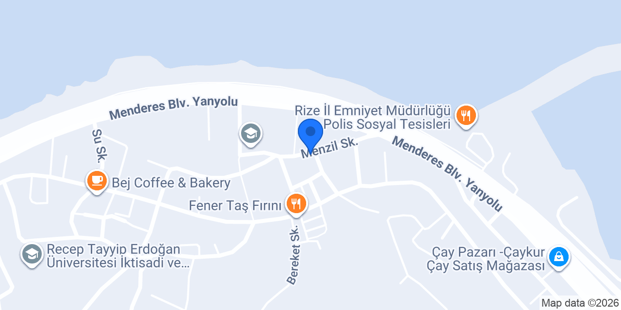 Sürat Kargo Kaçkar Şube konumu