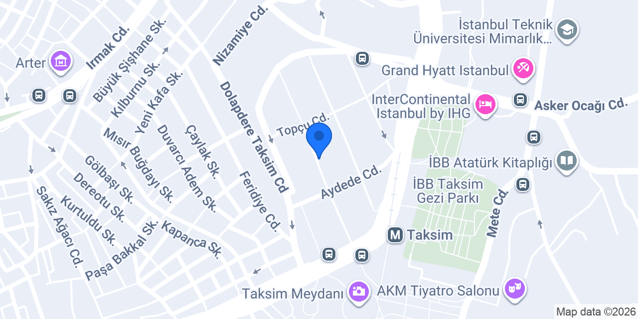 Paradox Istanbul konumu