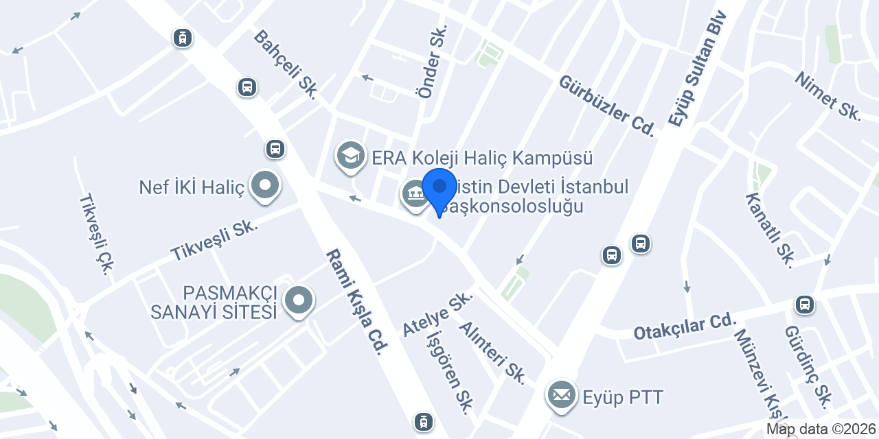 Kauçi konumu
