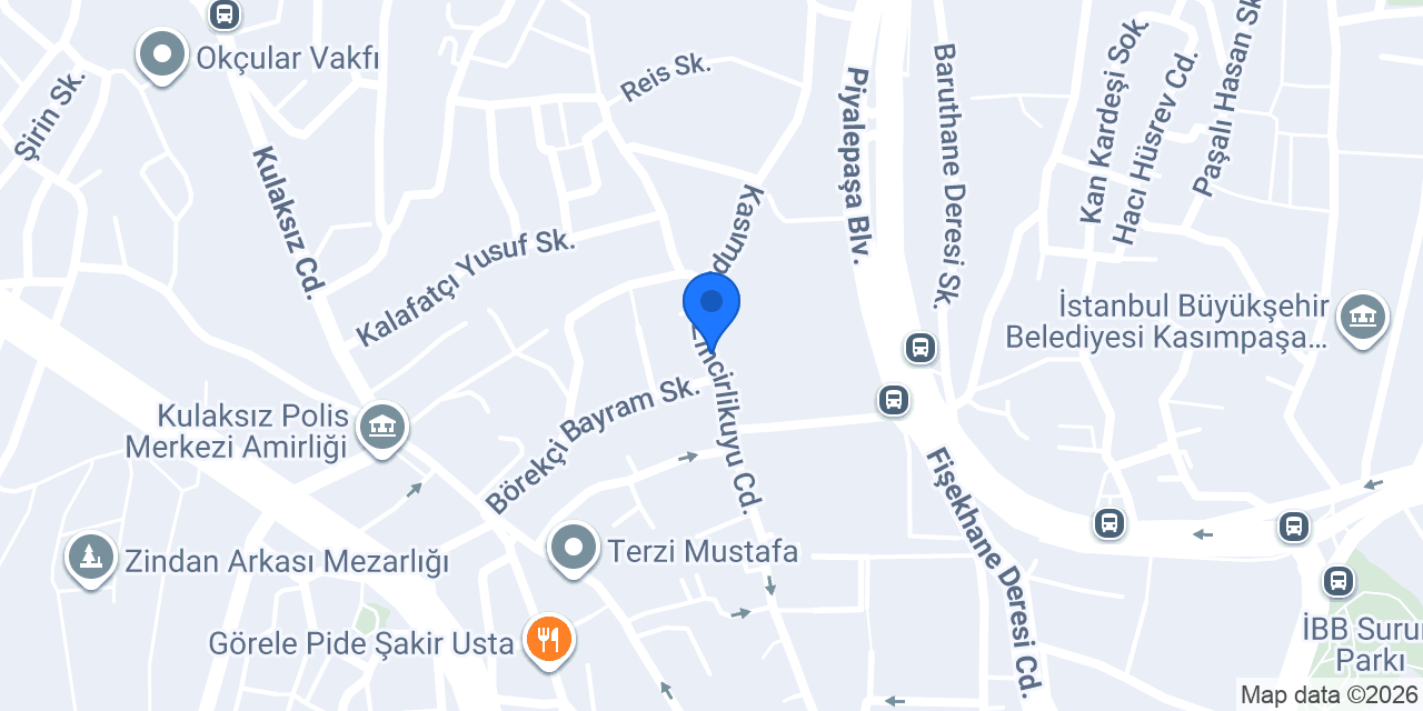 Kaptanpaşa Ünlü Mamulleri konumu