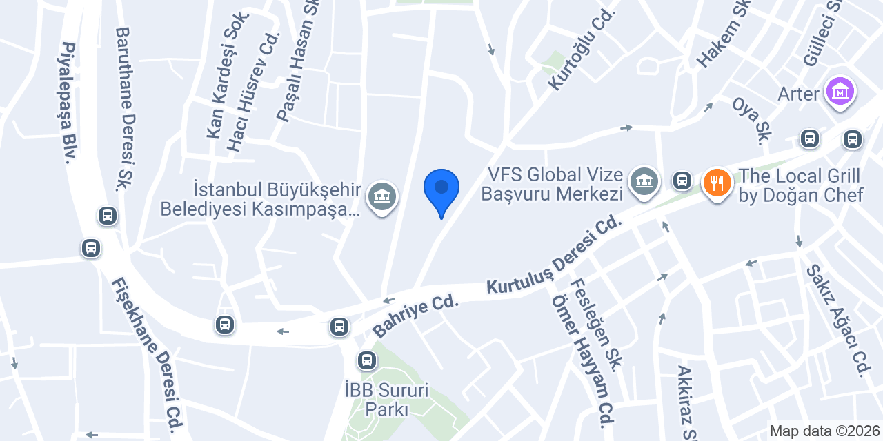 Uşşaki Vakfı konumu
