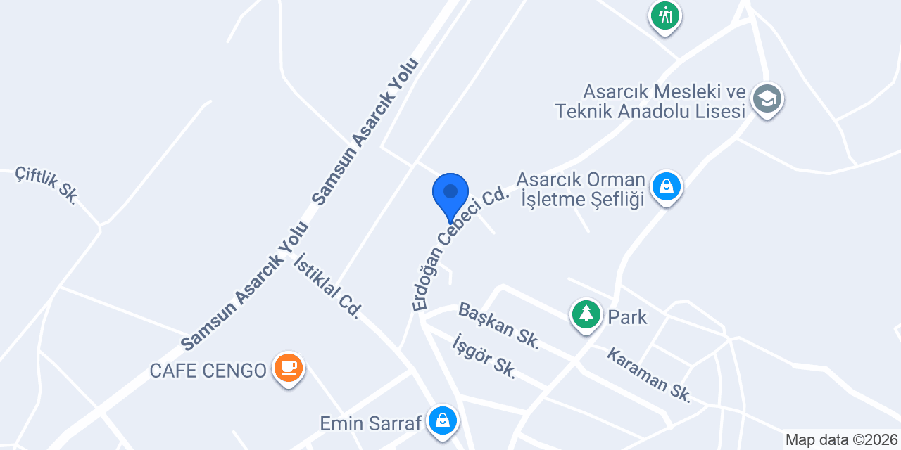 Atatürk İlkokulu konumu