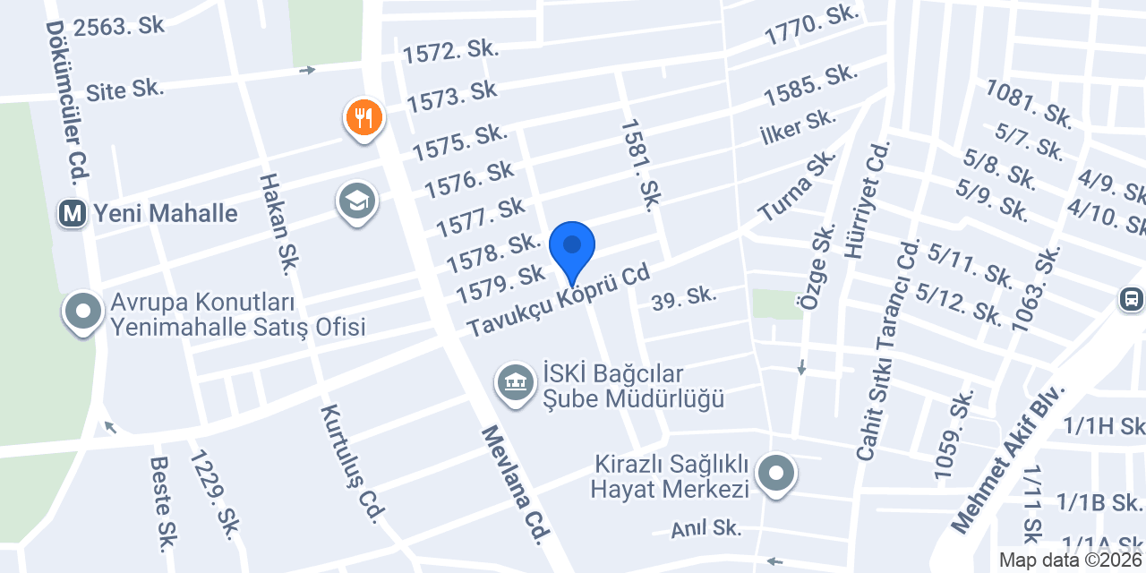 İnci Eczanesi konumu