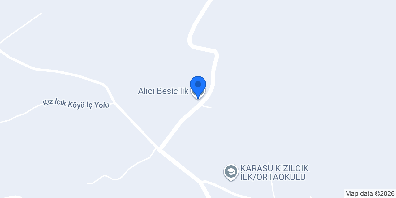Alıcı Besicilik konumu