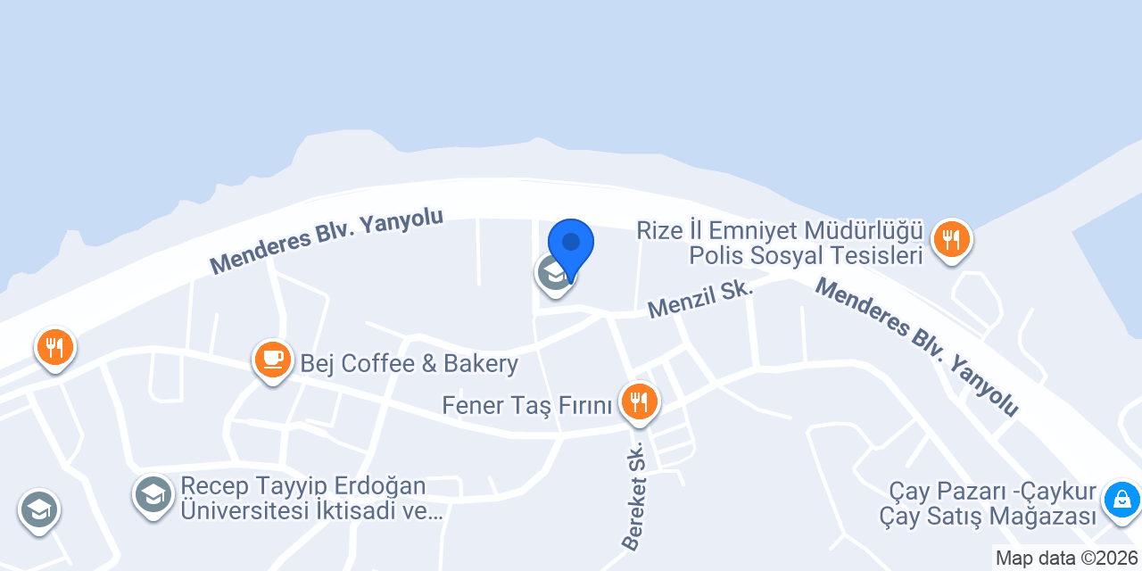 Fener Lisesi konumu