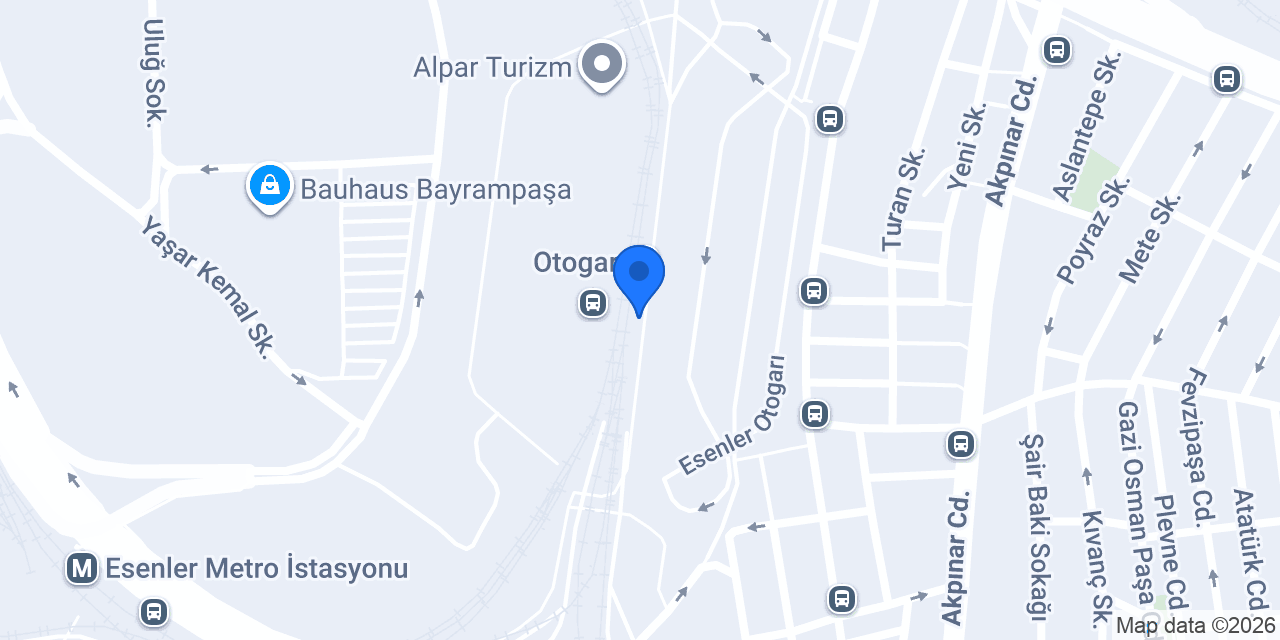 Evin et lokantası konumu