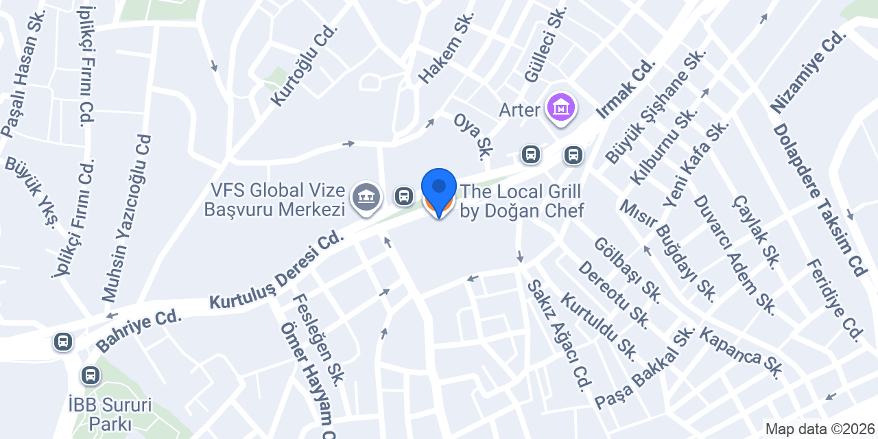 The Local Grill by Doğan Chef konumu