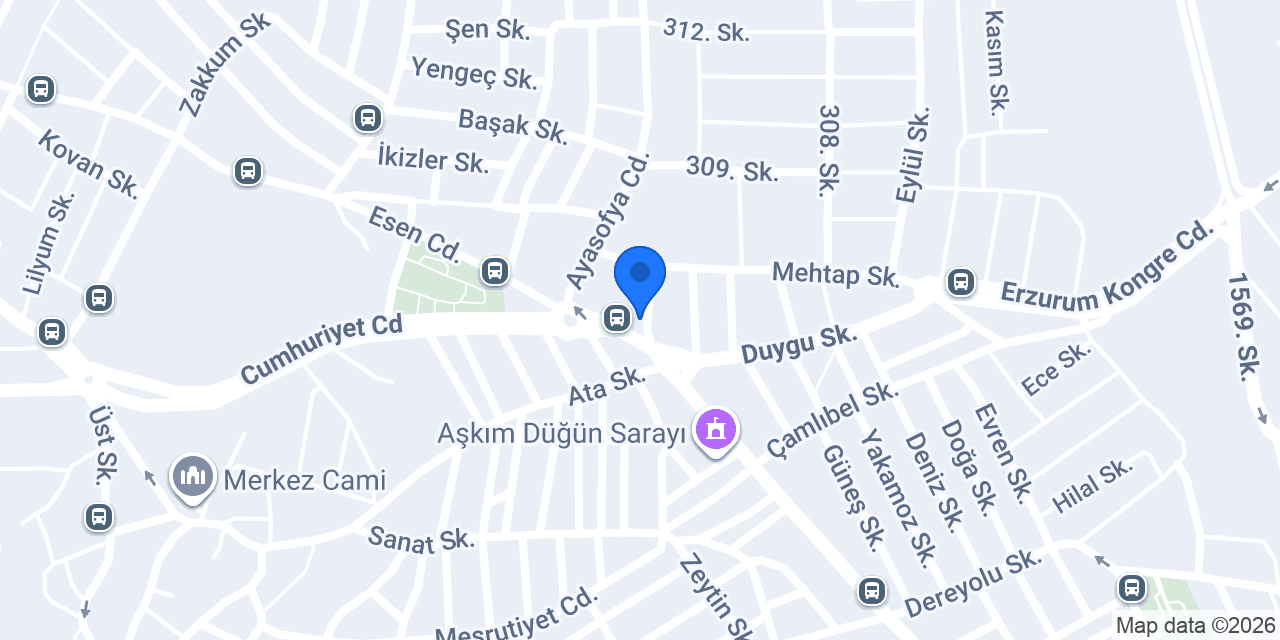 Sarıyer Börek Cafe konumu