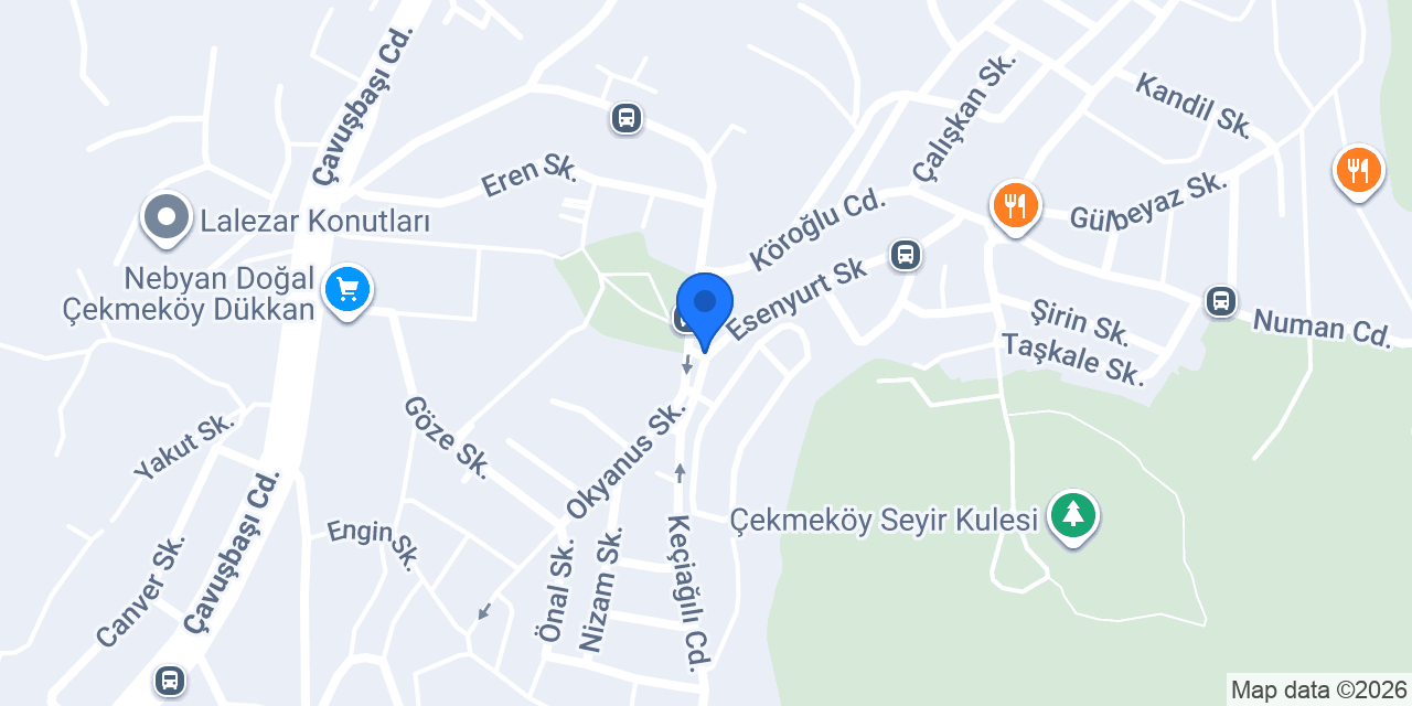 Bir Kilo Kanat Çekmeköy konumu