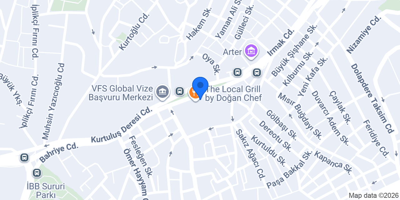 Akyudum Su Beyoğlu konumu