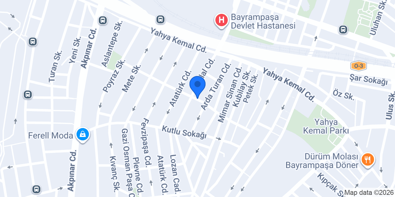 Altıntepsi Yapı Malzemeleri konumu