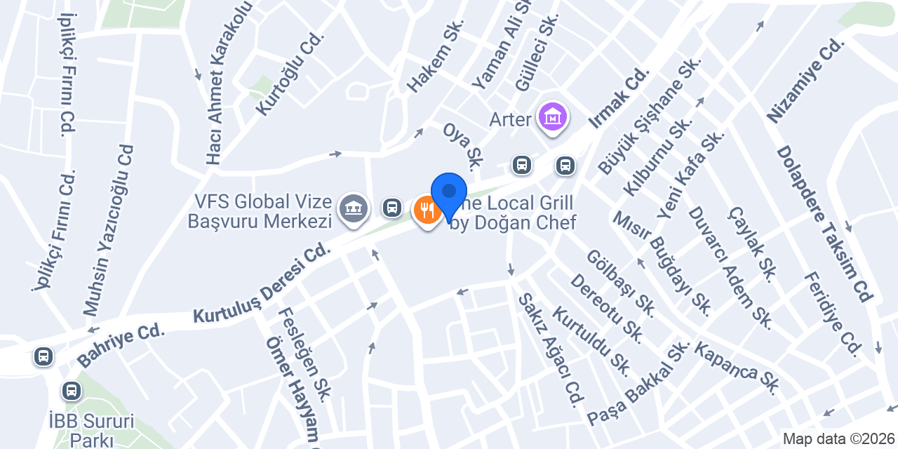 Arı Yapı Market konumu
