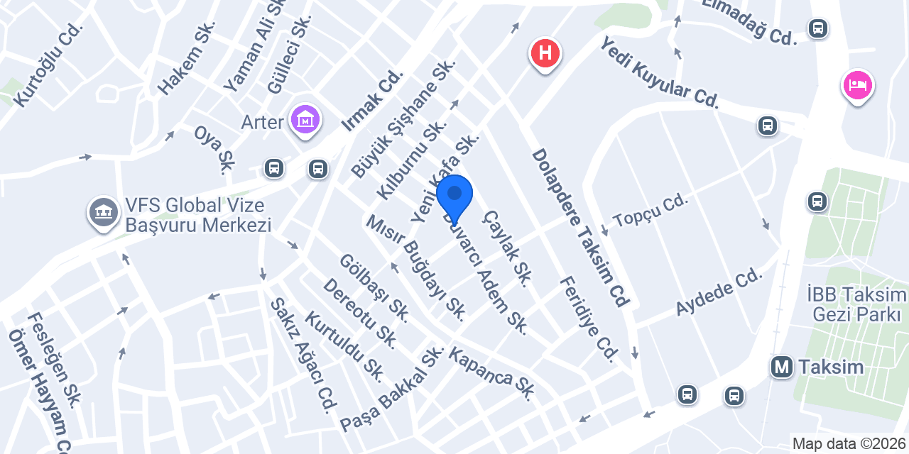 Taksim 41 konumu