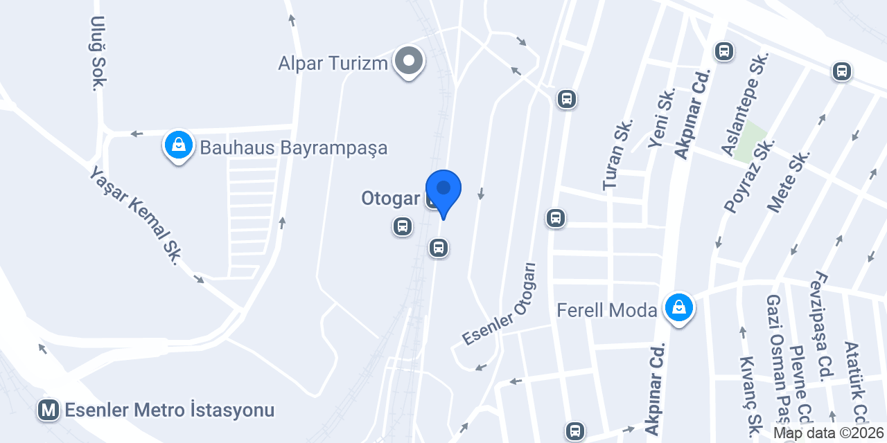 Otogar Eczanesi konumu