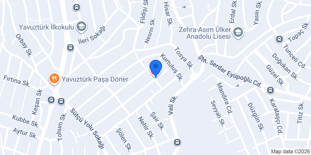 Kocacık Ortodonti Kliniği konumu