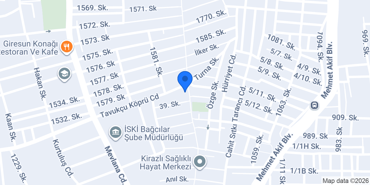 Aksa Döner konumu