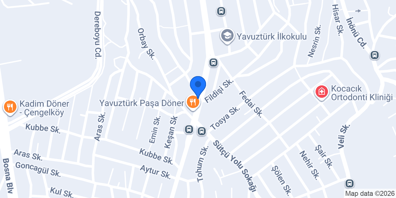 BERIVAN Börek & Pide konumu