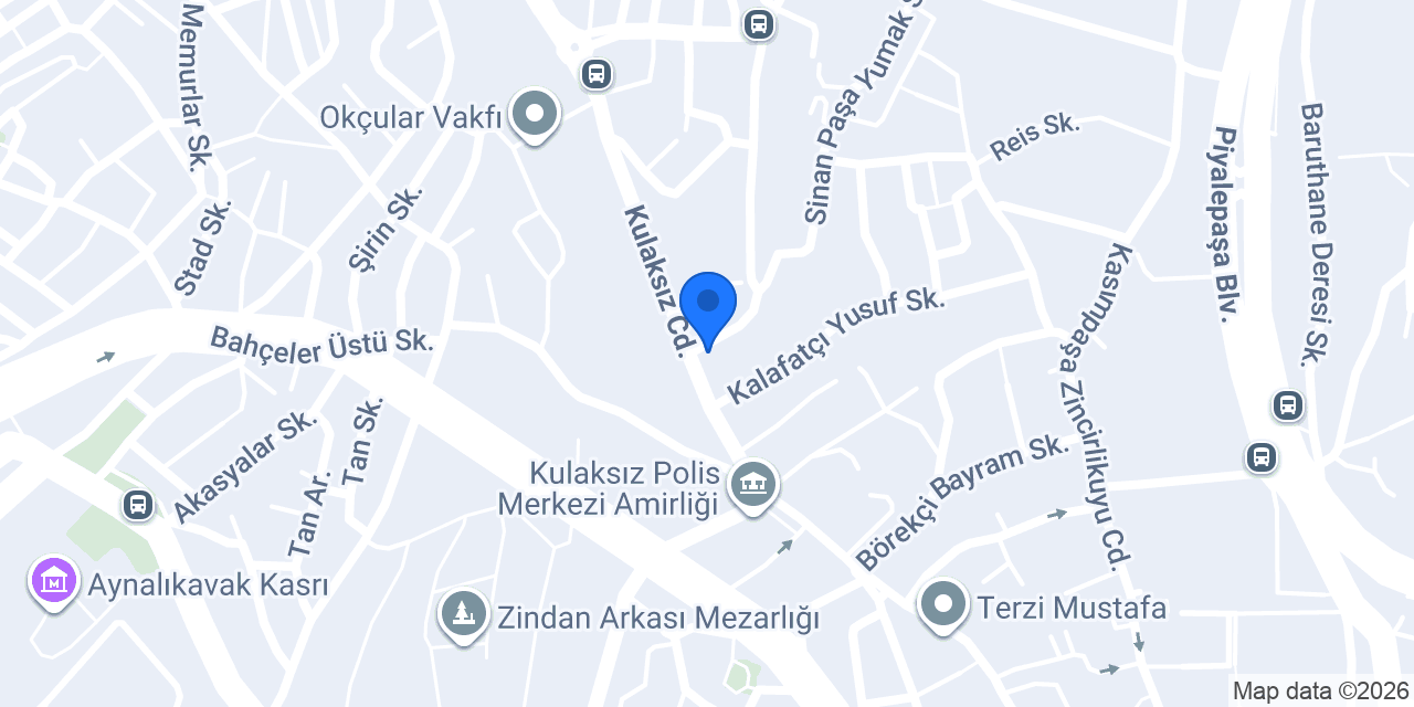 Kılıç Oto Boya konumu