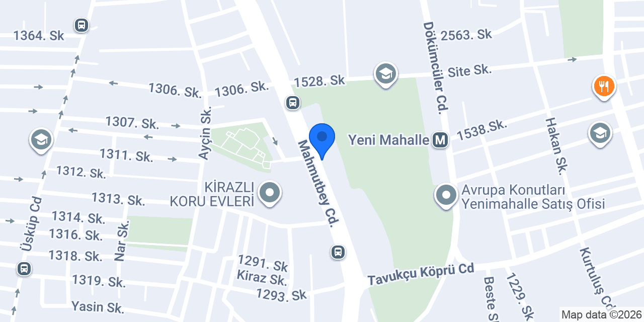 Shell konumu