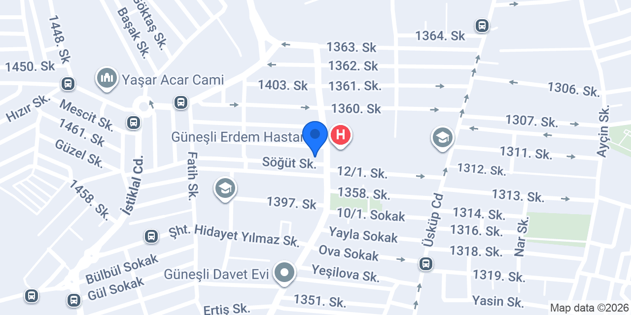 Kardelen Eczanesi konumu
