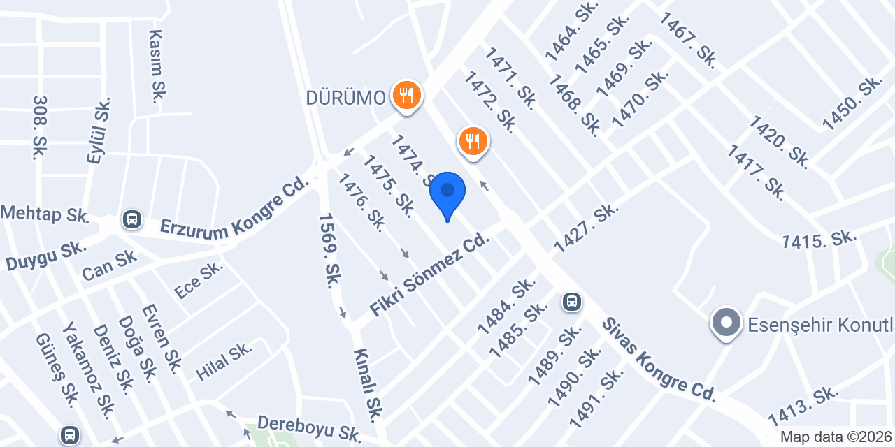 Deksan tool konumu