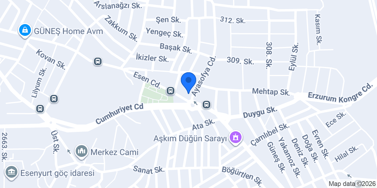 BAĞDATLI TOPTAN konumu