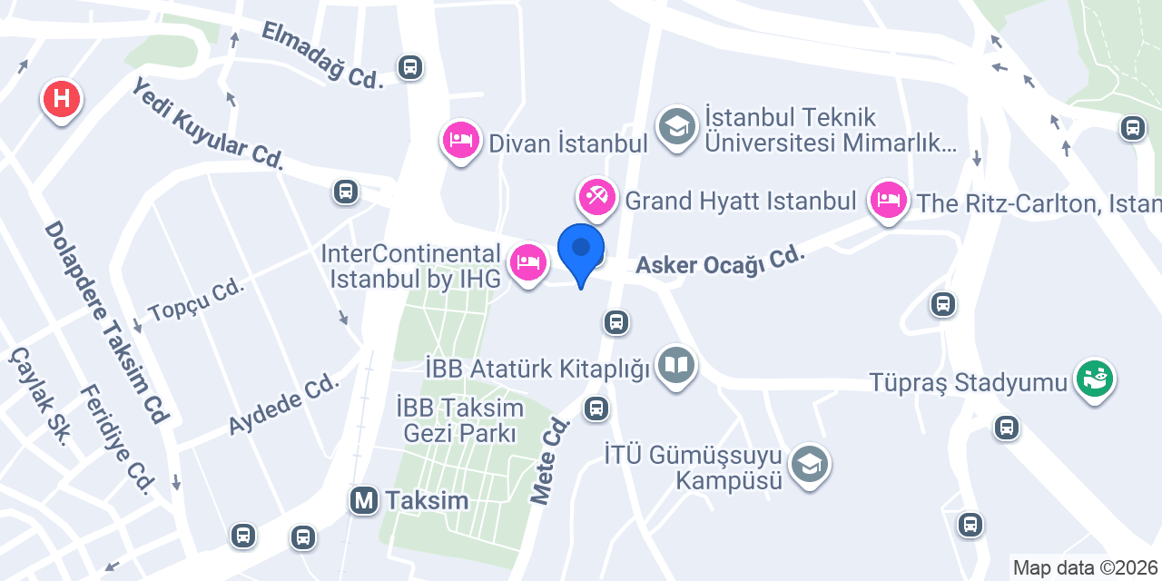 Hazine İstanbul konumu