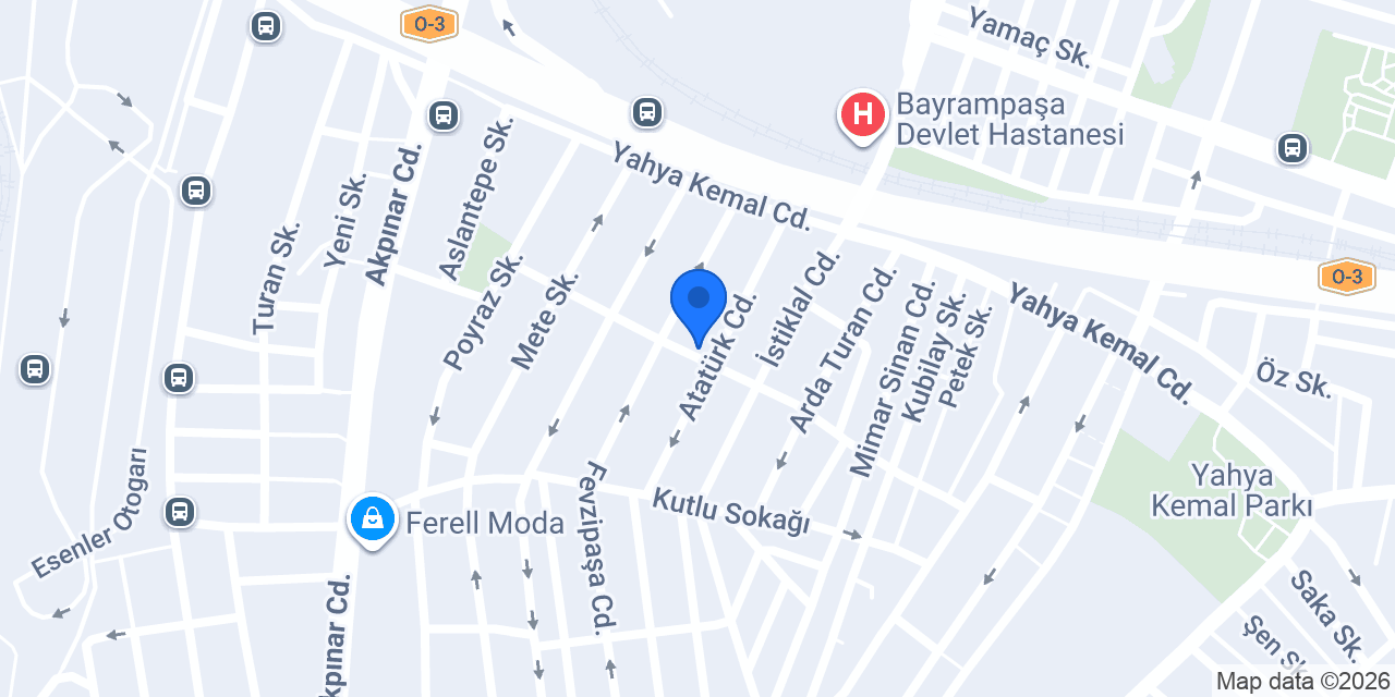 Yüce Fırın konumu
