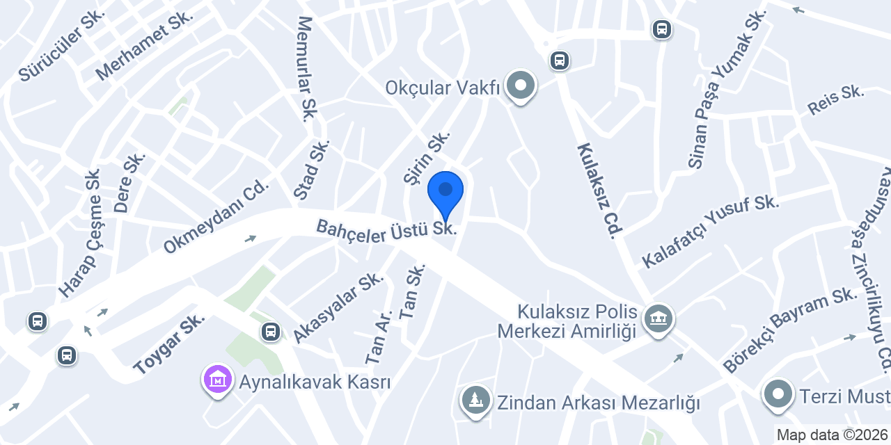 Üçler Mobilya konumu
