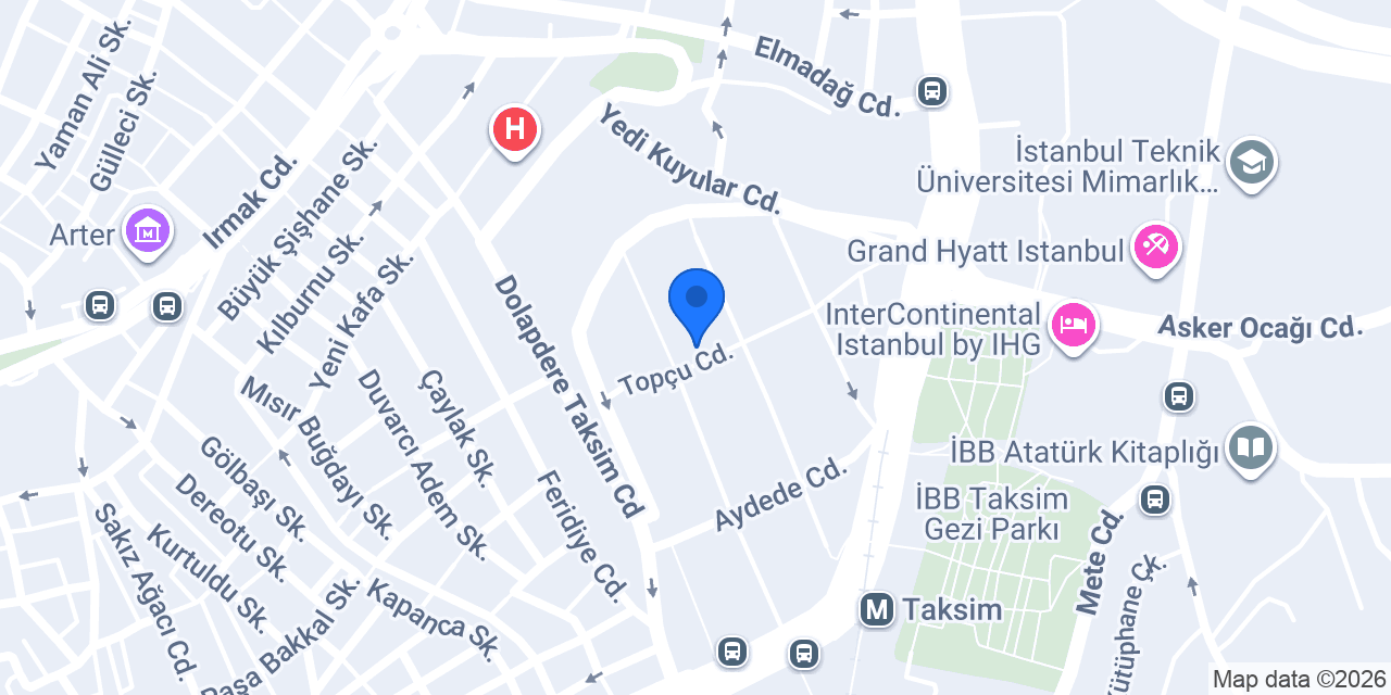 Taksim Massage Center - مساج تدليك حمام تركي konumu