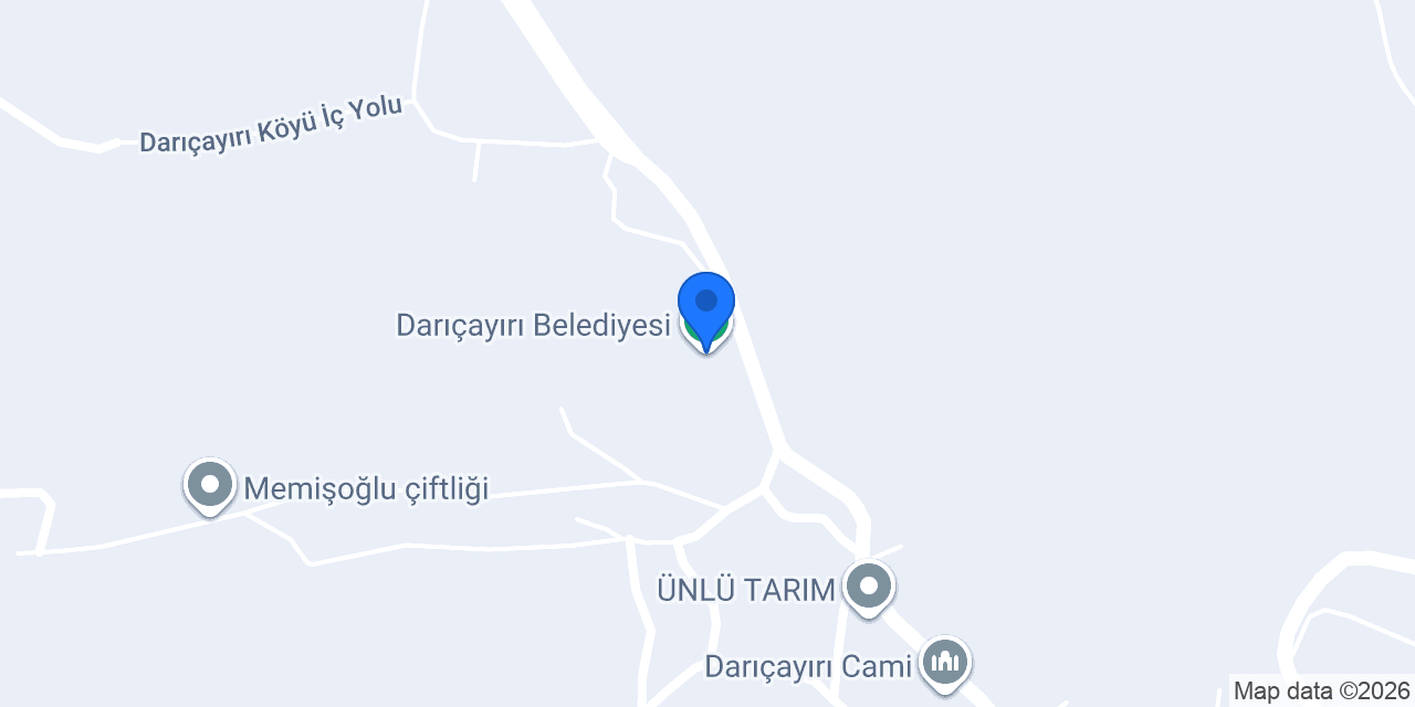 Darıçayırı Belediyesi konumu