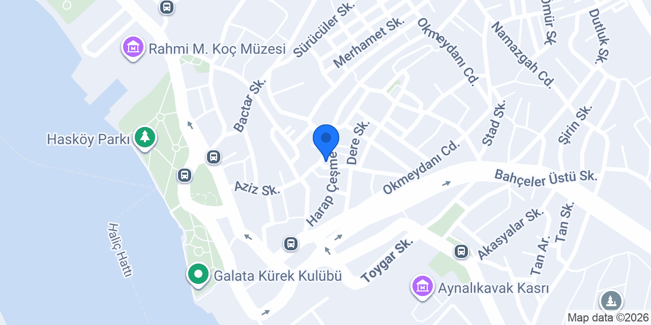 Hasköy Maallem Sinagogu konumu