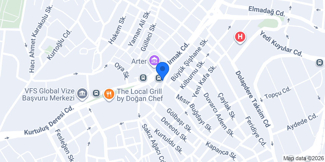 Börek Harman Pide konumu