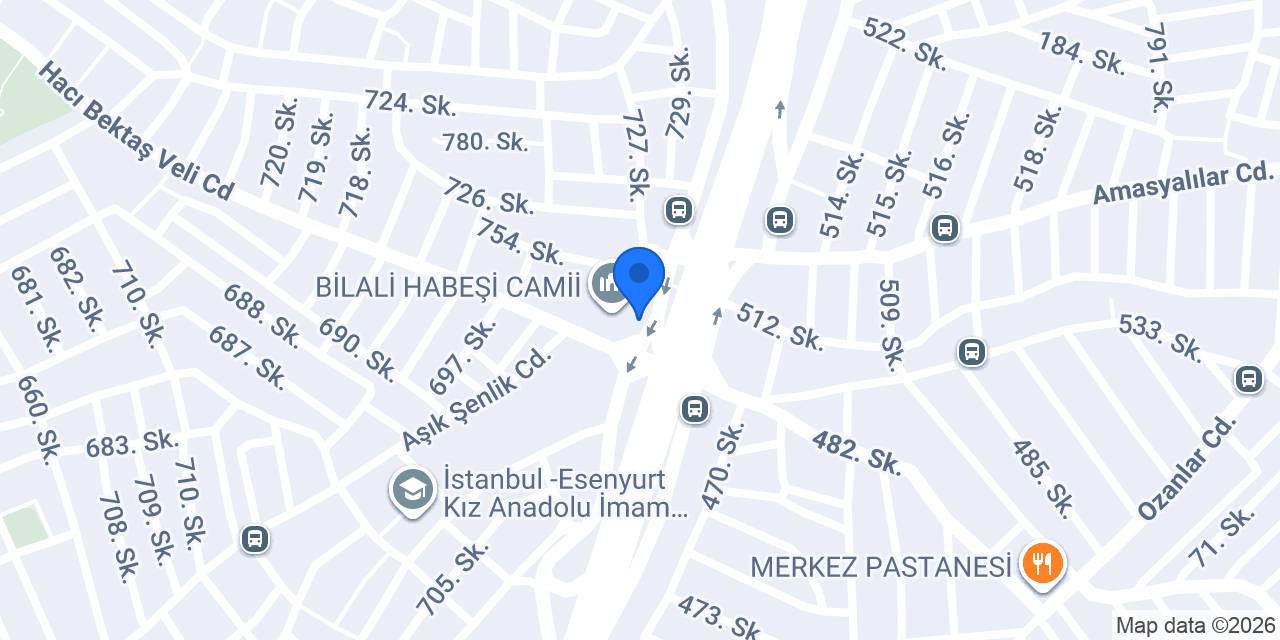 Esgarden Çiçek konumu