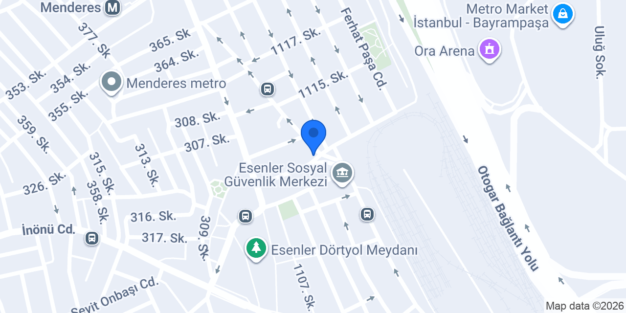 Bizim Fırın konumu