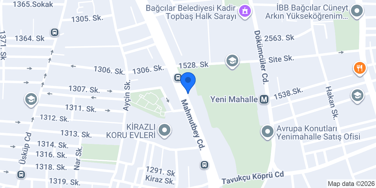 Diş Hekimi Mehtap Selçuk konumu