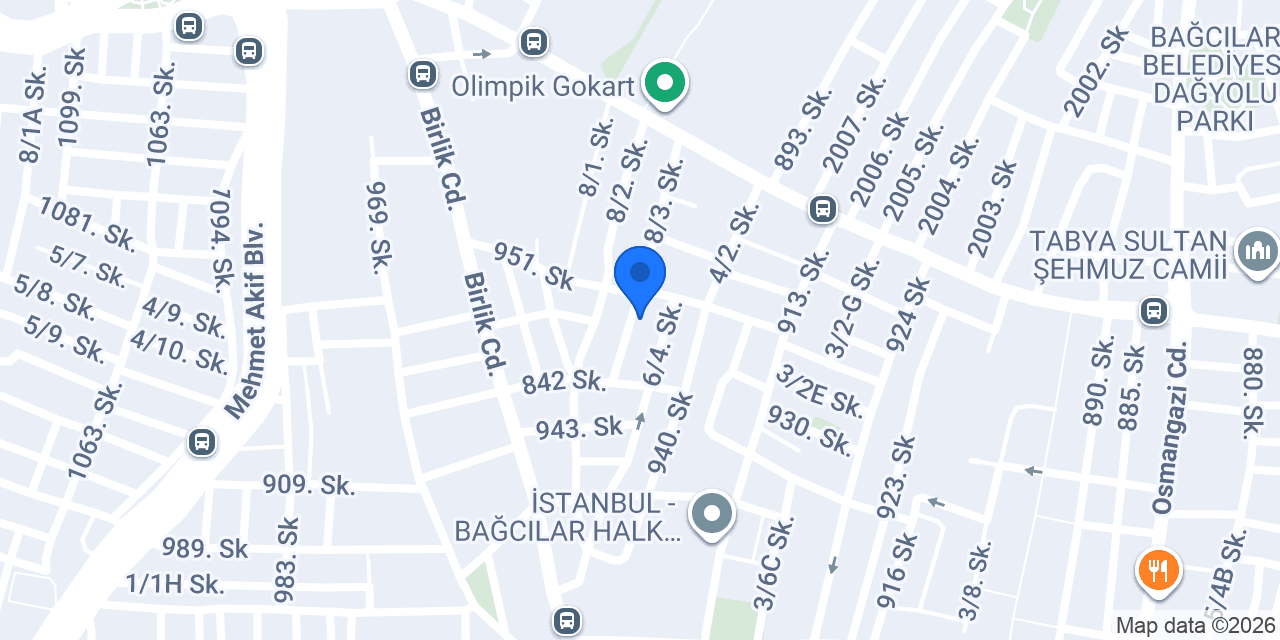 AKKURT MOBİLYA konumu