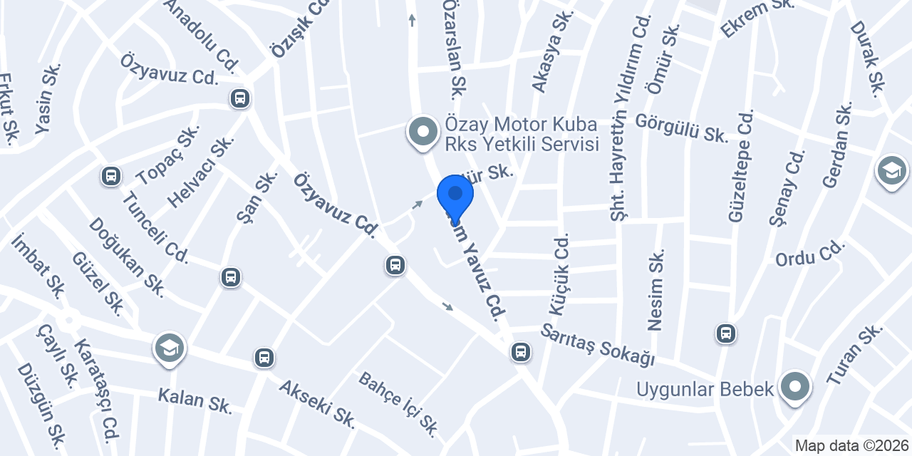 DRV Motoru konumu