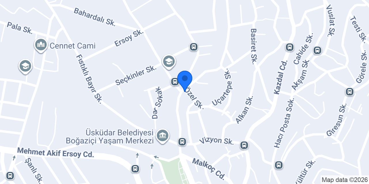 A PLUS TADI ÖZVERI konumu